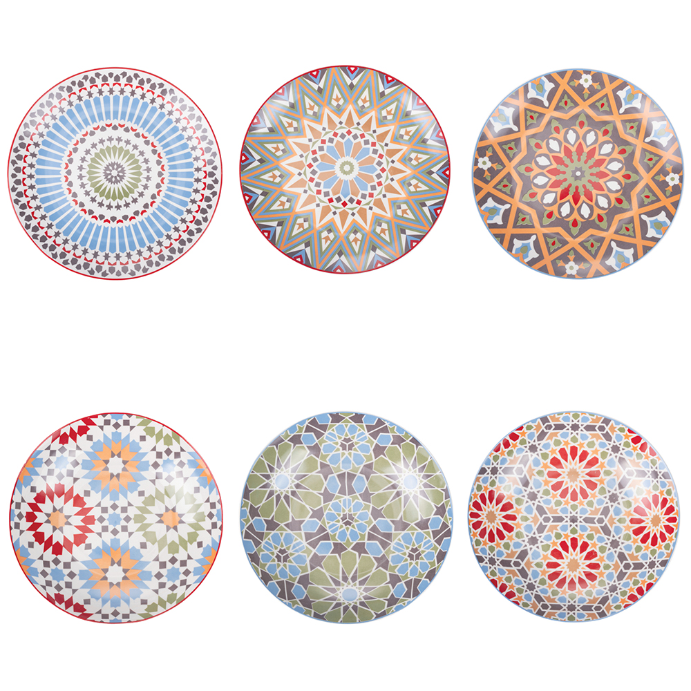 Piatto frutta in porcellana, Casablanca