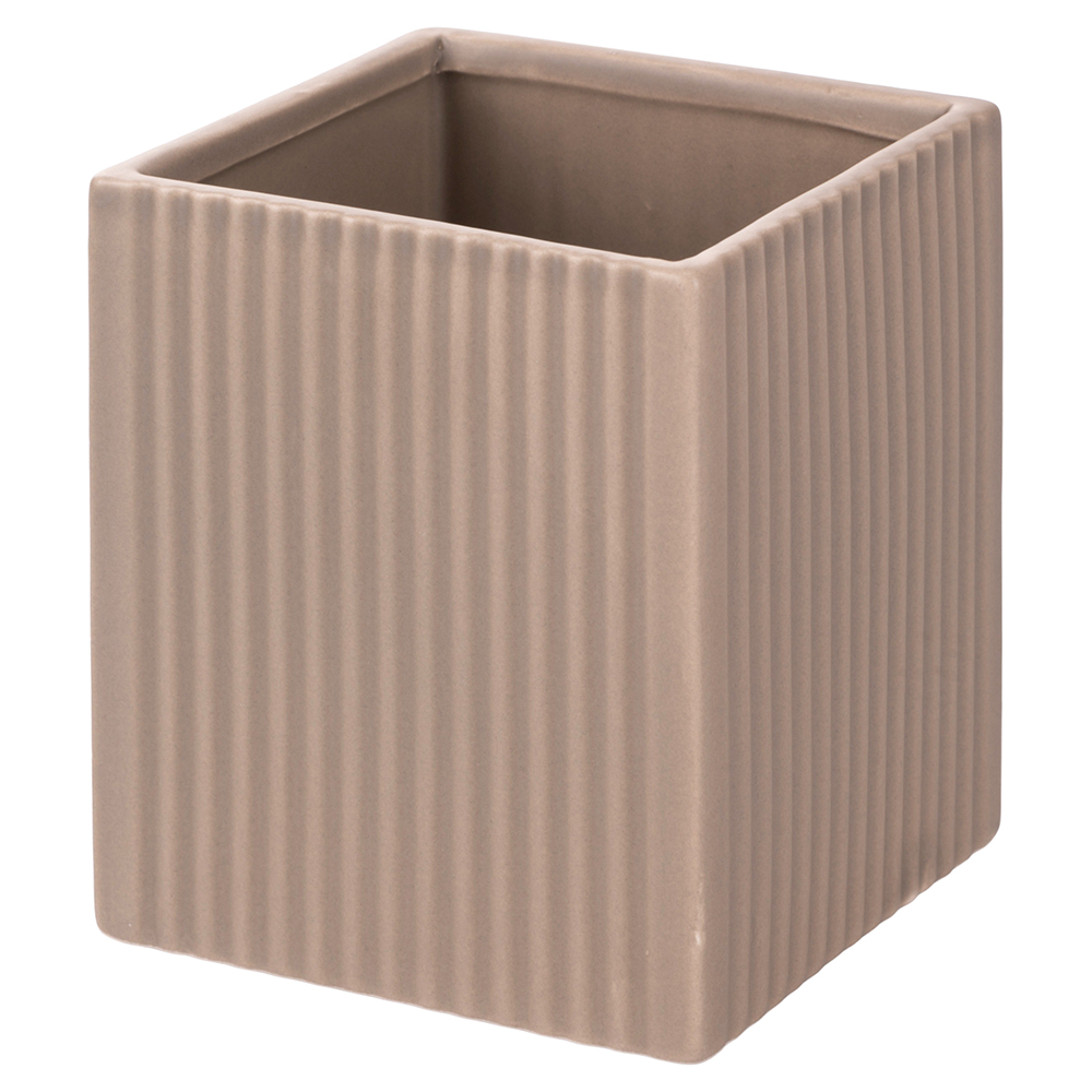 Portautensili grigio in gres, Modern