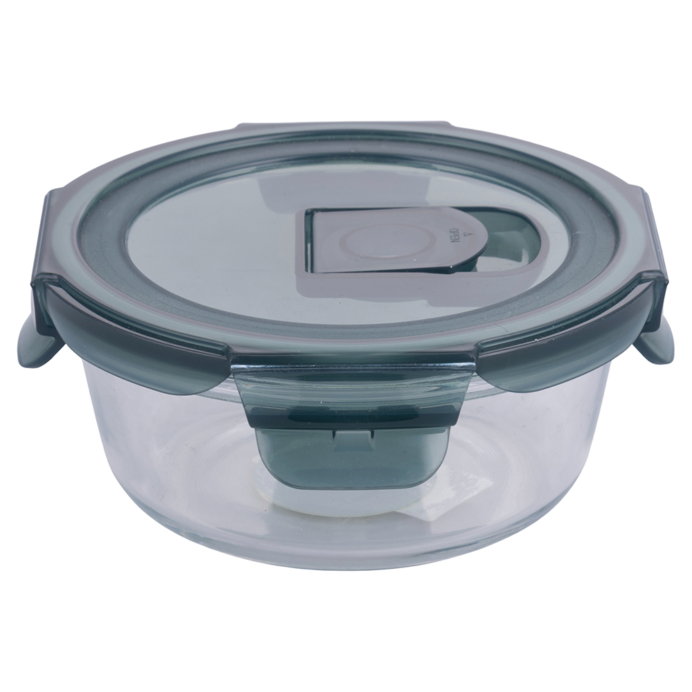 Contenitore ermetico tondo 390 ml in vetro, SìChef