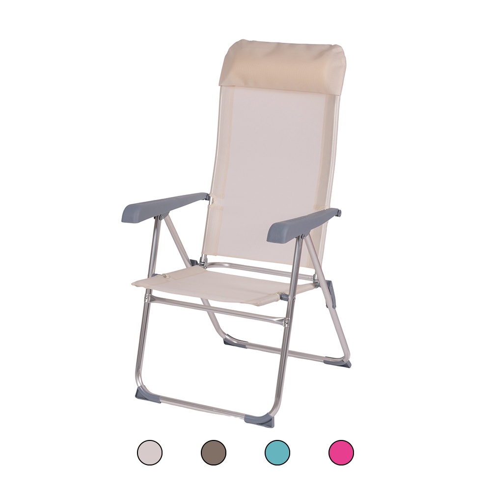 Sedia relax richiudibile e reclinabile, Camaiore Esté