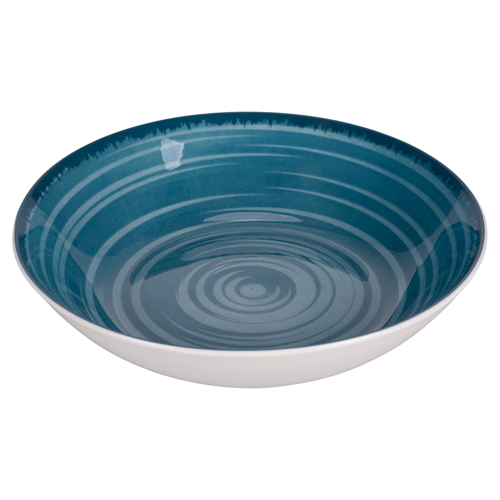 Piatto fondo in porcellana, Baita Acqua