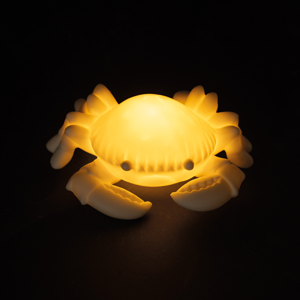 Granchio led decorativo in ceramica, Ocean