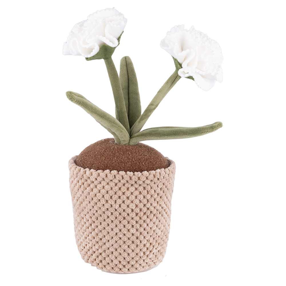 <p>Fermaporta 1 kg, fiore bianco artificiale in tessuto, Garden</p>