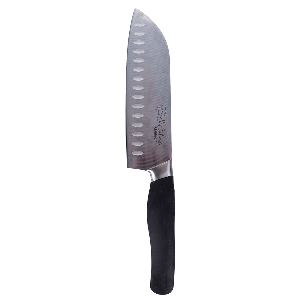 Coltello Santoku high quality, lama 18 cm, SìChef