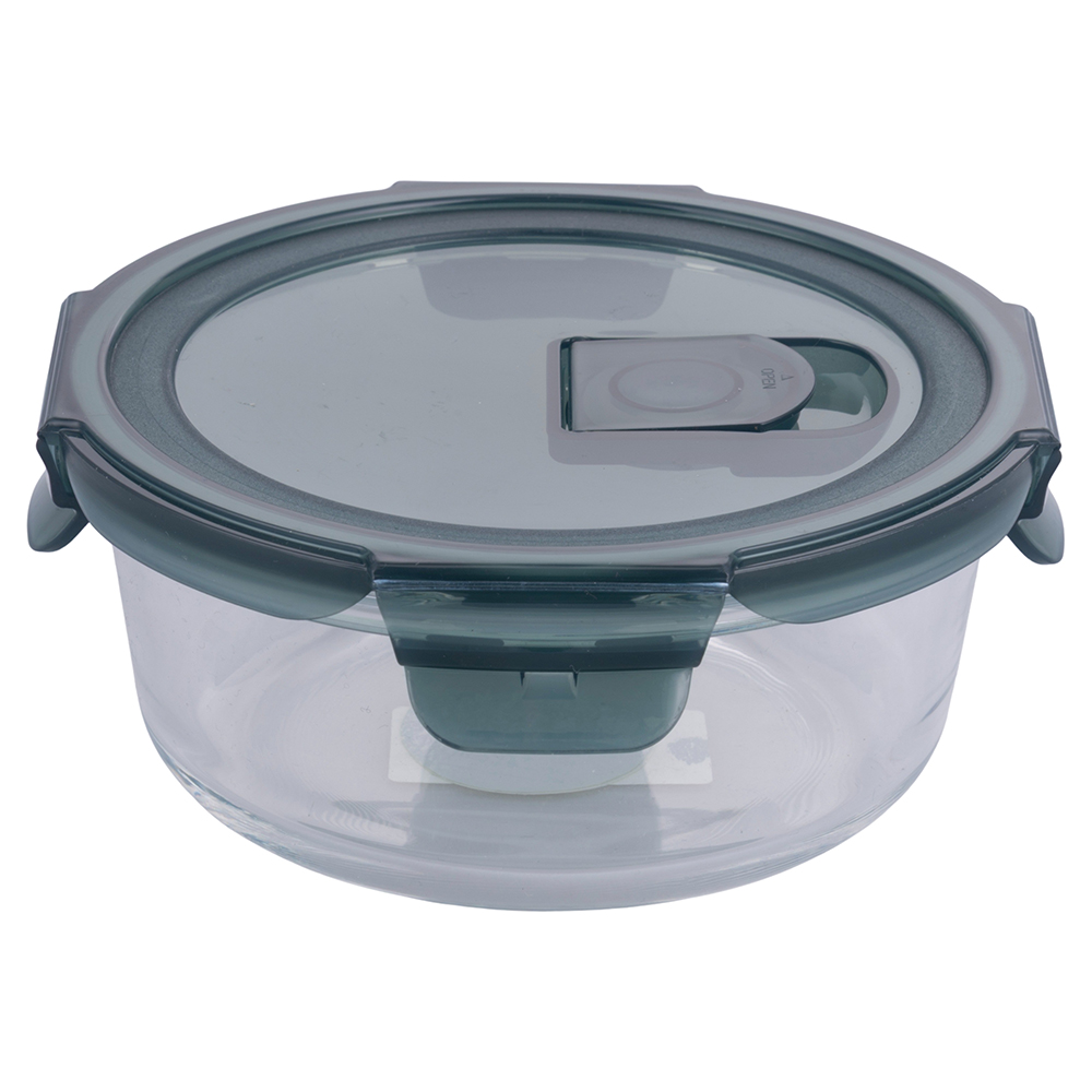 Contenitore ermetico tondo 650 ml in vetro, SìChef