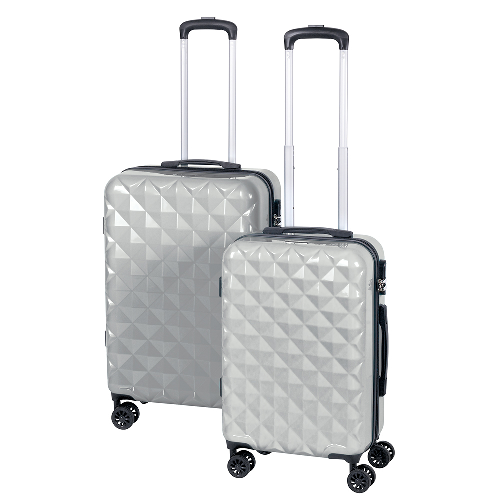 Set 2 valigie silver, Diamond