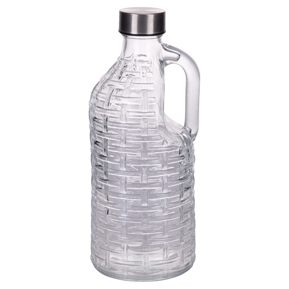 Bottiglia acqua 1l con impugnatura, Cristallo di Luna