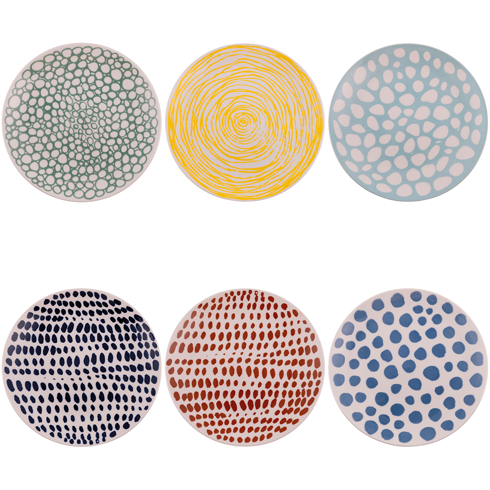 Piatto frutta in porcellana, Marea