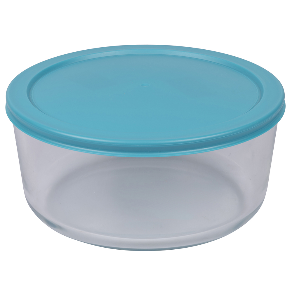 Contenitore tondo 1650 ml in vetro borosilicato, SìChef