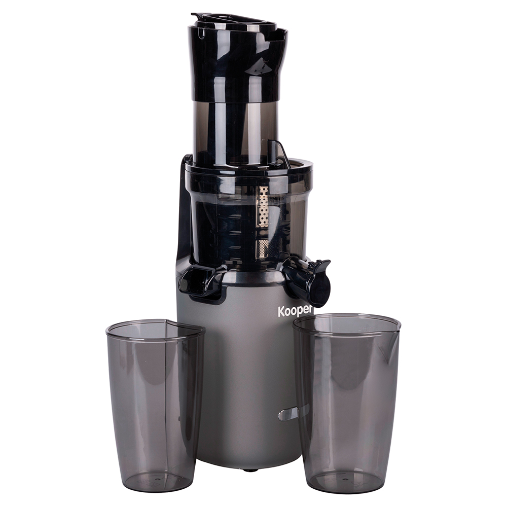 Estrattore di succo per frutta e verdure 180 W, silver, Kooper