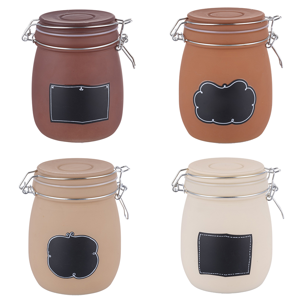 Barattolo 750 ml in vetro, Shade of Chocolate