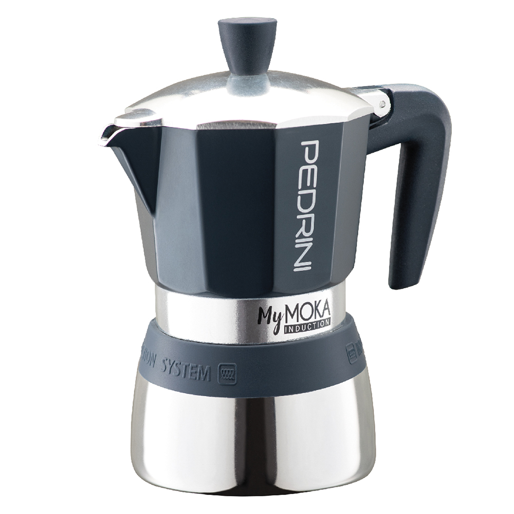 Caffettiera 6 tazze, induzione, MyMoka Induction Pedrini