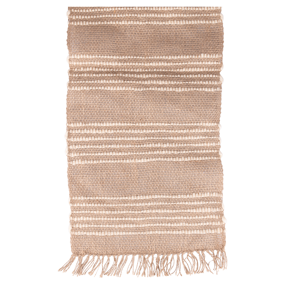 Runner in juta 33x182 cm, Natural