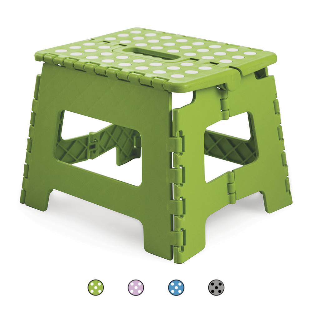 Sgabello richiudibile in plastica PP, Totò Sìordine