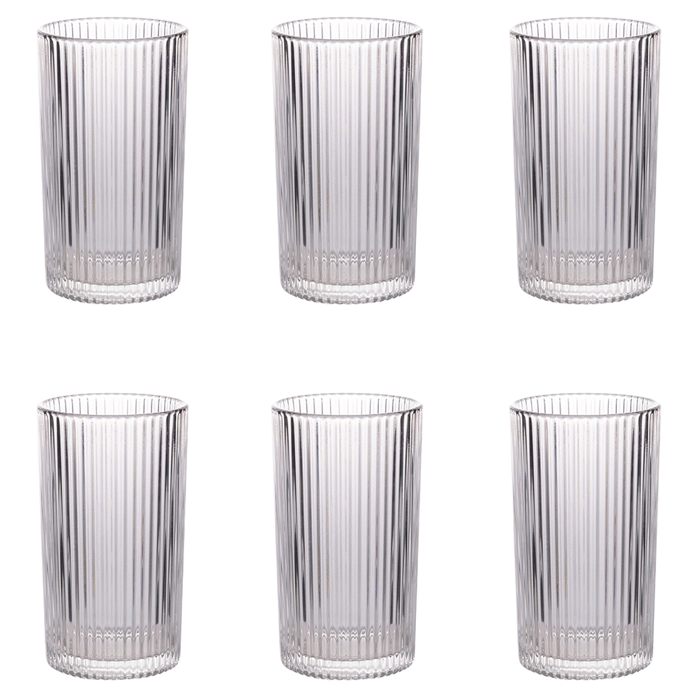 <p>Set 6 bicchieri bibita 405 ml, Cylinder</p>