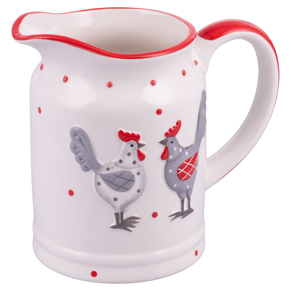 <p>Brocca acqua 1160 ml in ceramica, Easter</p>