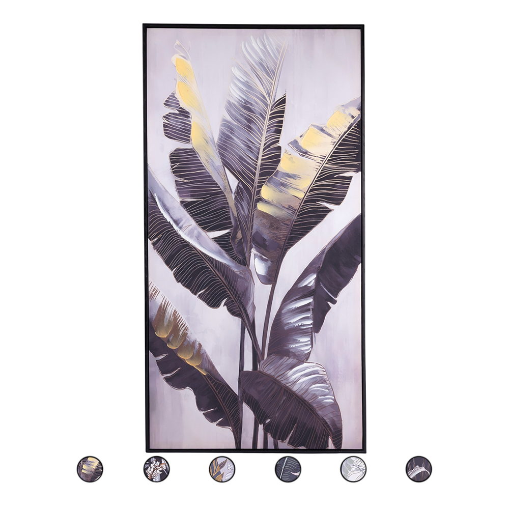 Tela con cornice 50x100 cm, Jungle Sibilla