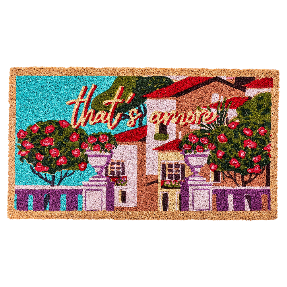 Zerbino ingresso 70x40 cm in cocco, That's Amore Campagna
