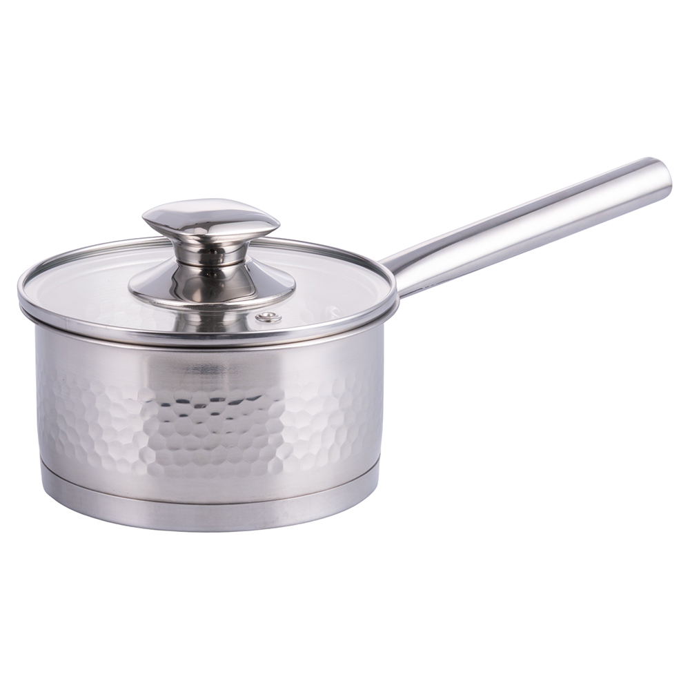 Casseruola con coperchio 16 cm in acciaio inox, induzione, Radici Corteccia