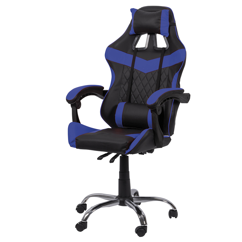 Poltrona gaming high quality, blu