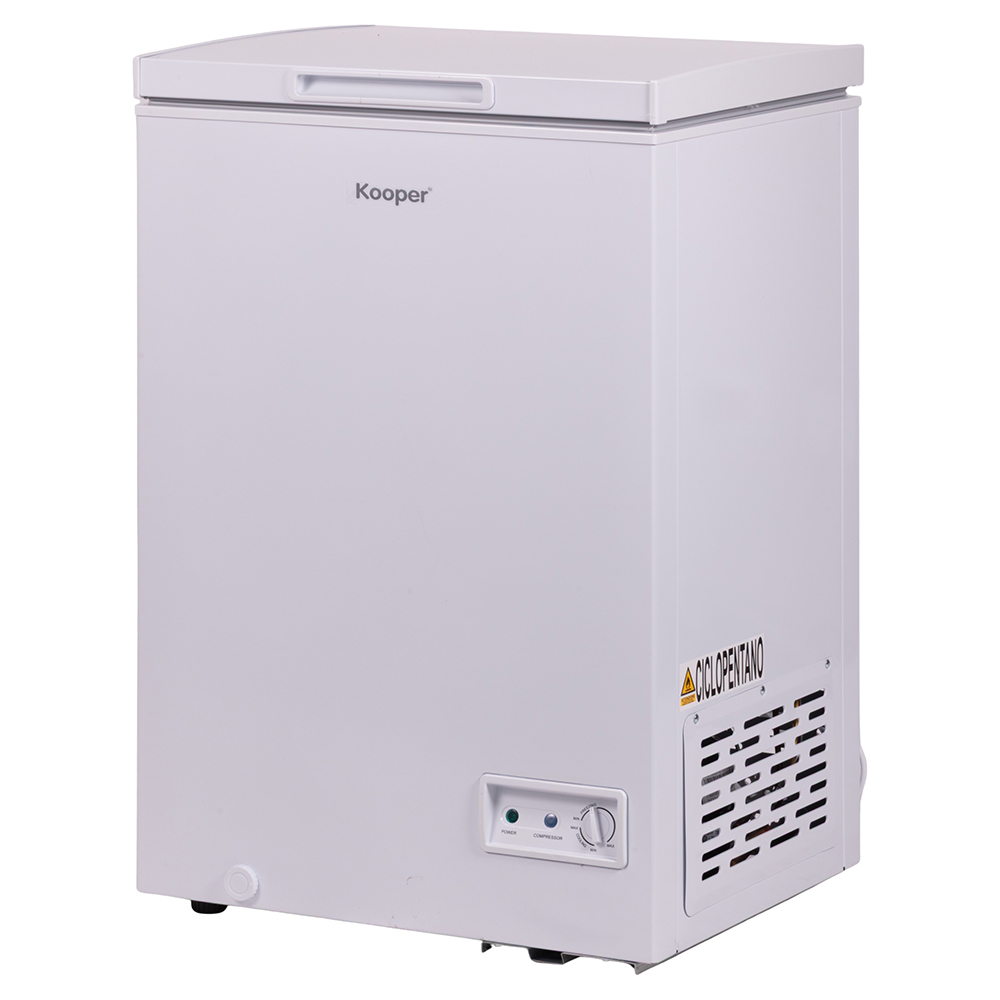 Congelatore a pozzetto 100L, 55,5x47,6x84,6 cm, bianco, Kooper