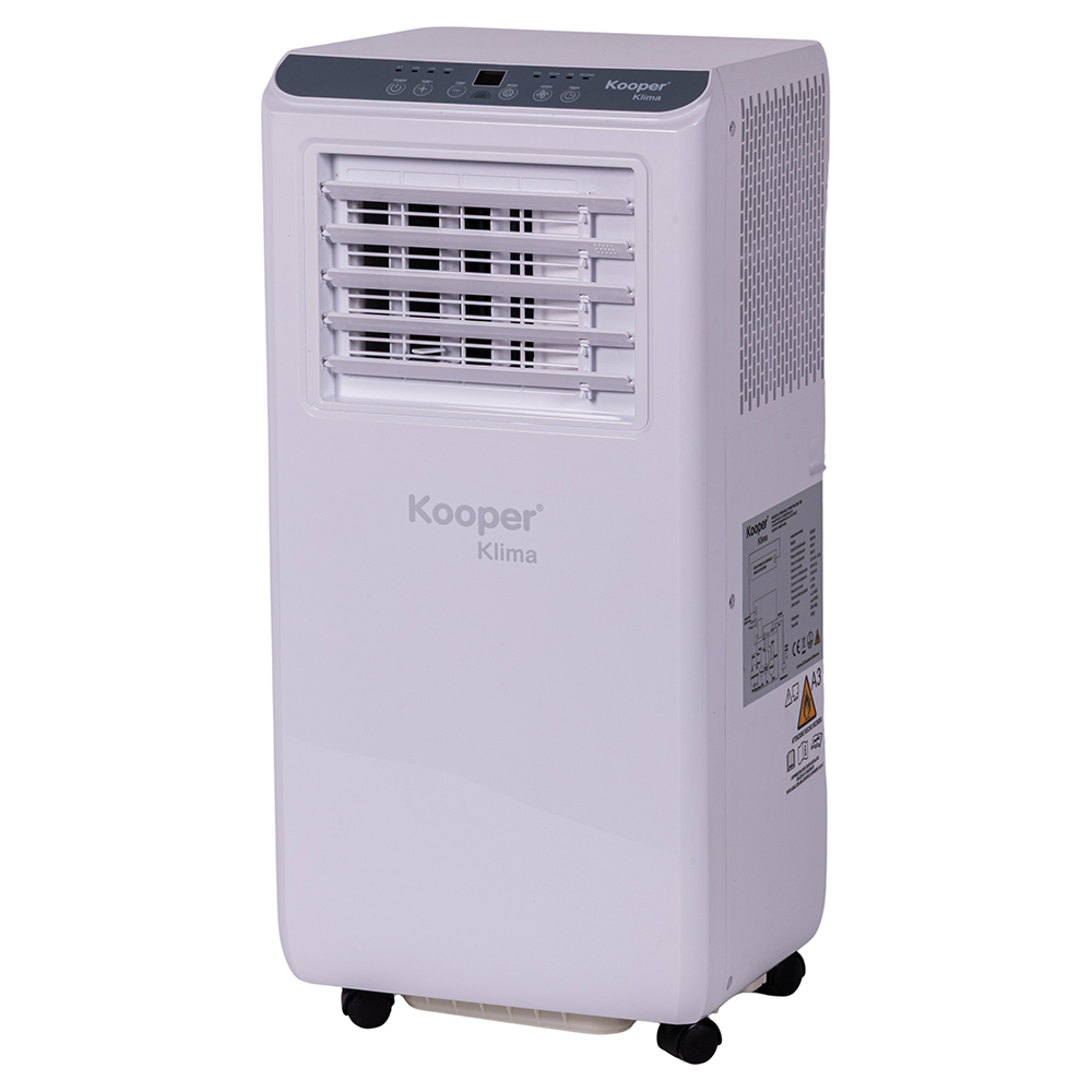 Condizionatore portatile 3 in 1 con telecomando, 7000 btu, Kooper Klima