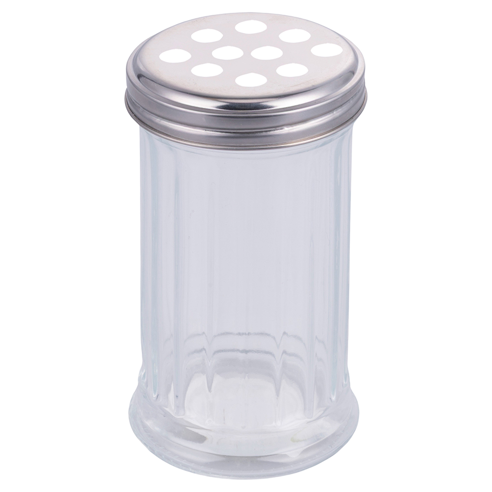 Dosaformaggio 350 ml in vetro e acciaio inox, SìChef