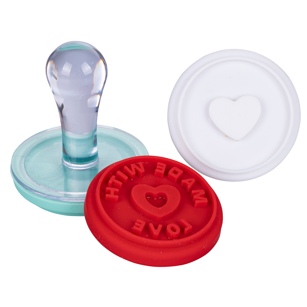 Timbro biscotti 3 formine intercambiabili, SìChef