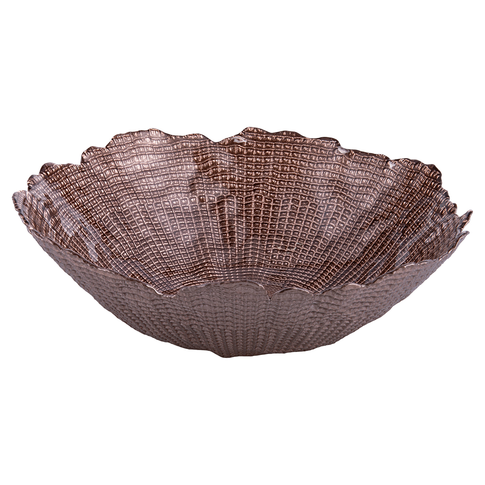 Ciotola 1700 ml chocolate, Wavy