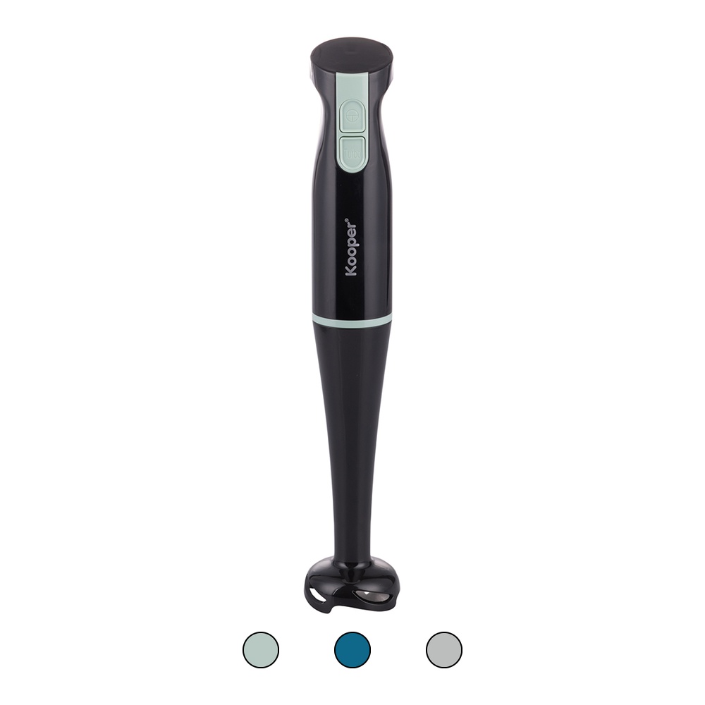 Frullatore elettrico a immersione 300W, 2 velocità + Pulse, nero, Kooper