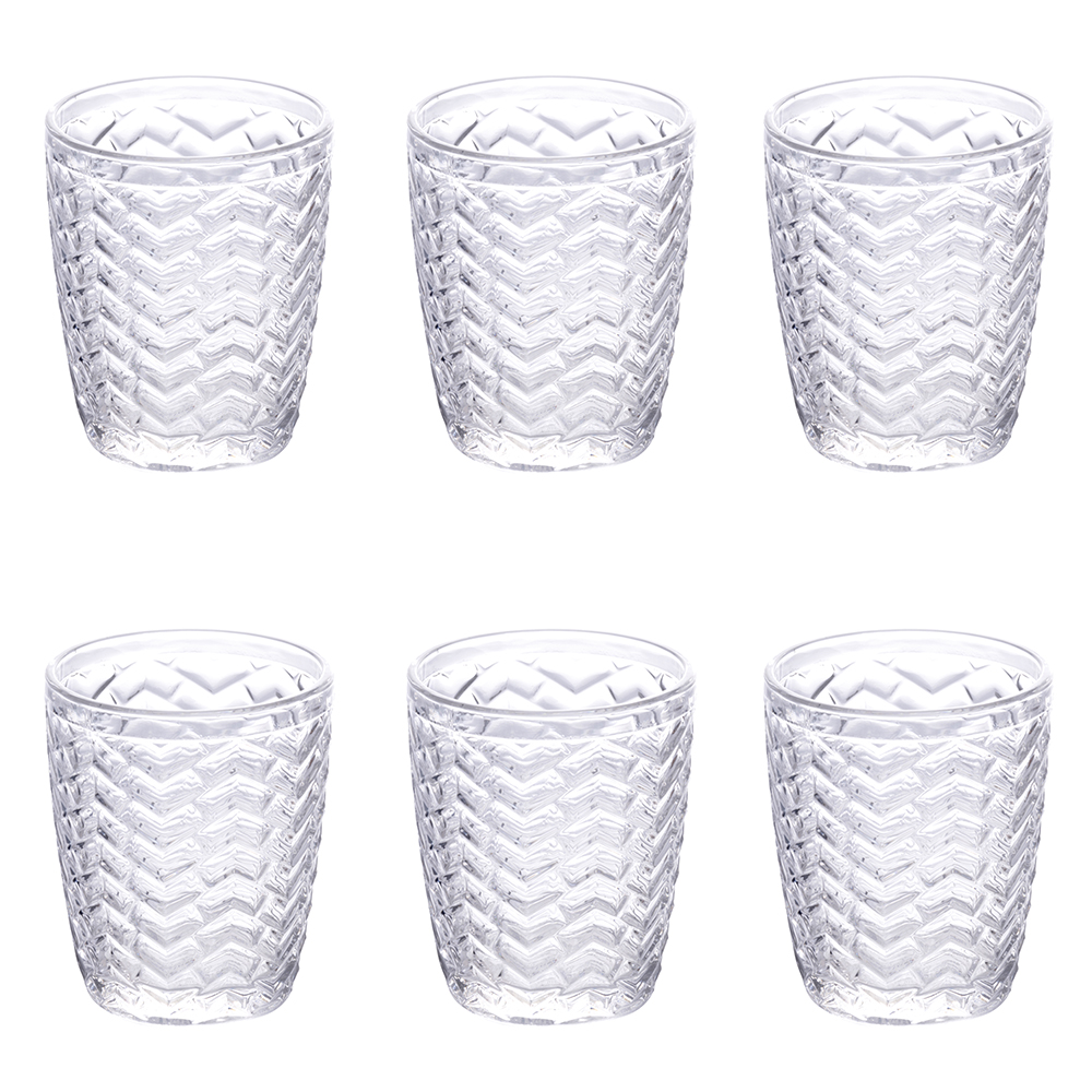 Set 6 bicchieri acqua 295 ml, Twist