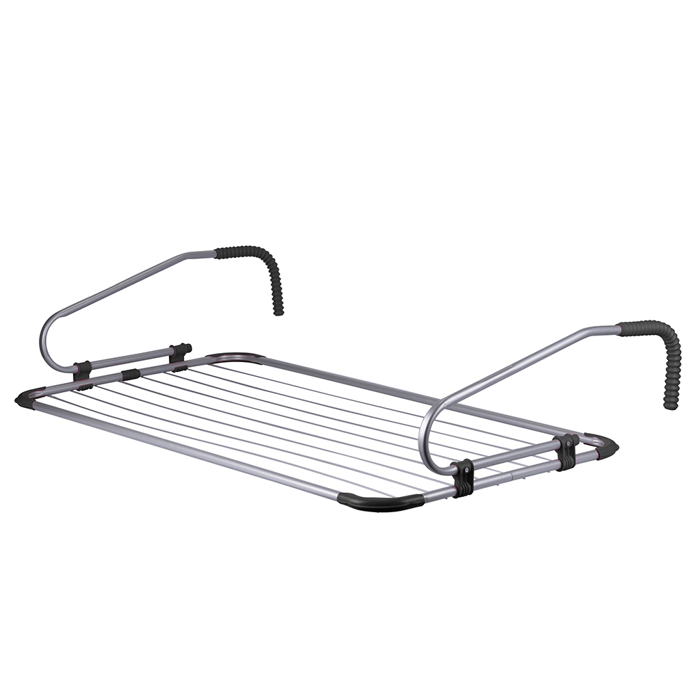 Stendino da balcone e da interni, antracite, Sìordine