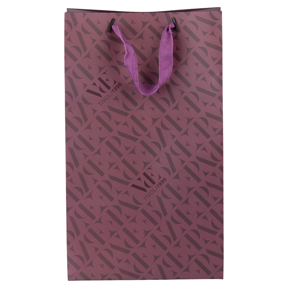 Busta regalo grande in carta 23x15x39 cm, Monogram
