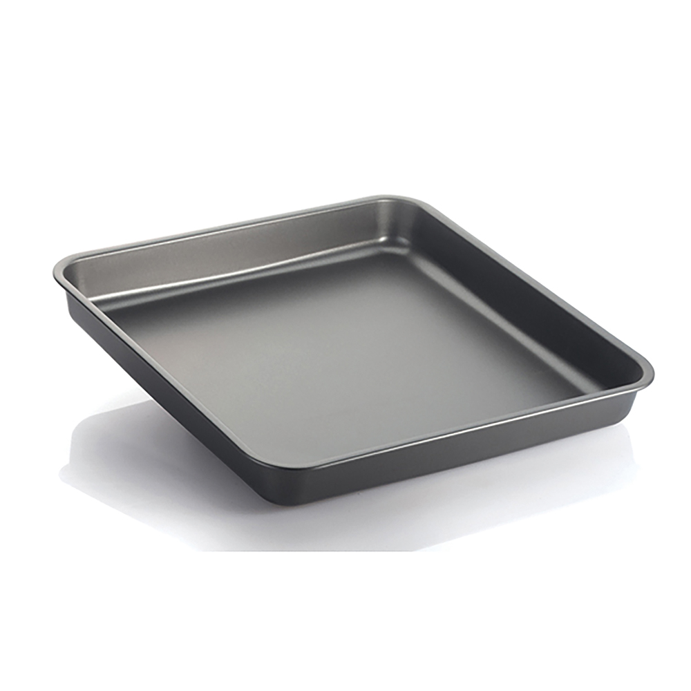 <p>Teglia pizza 34x34x4,5 cm in alluminio antiaderente, Vespa dolci forme</p>