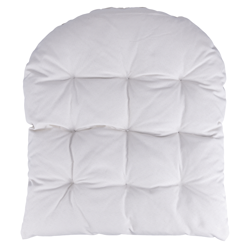 Cuscino sedia 50x46 cm, idrorepellente, ecrù, Pachá Esté