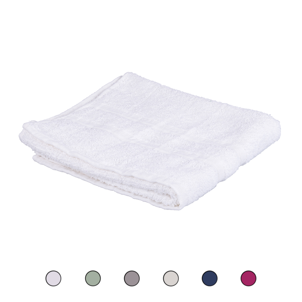 Asciugamano 50x95 cm in morbidissimo cotone, Sibilla