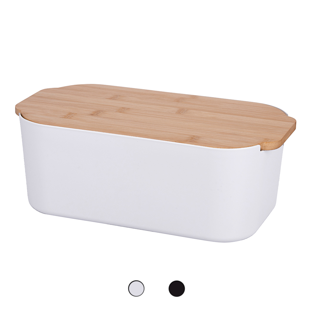 Portapane con coperchio in bambù, SìChef