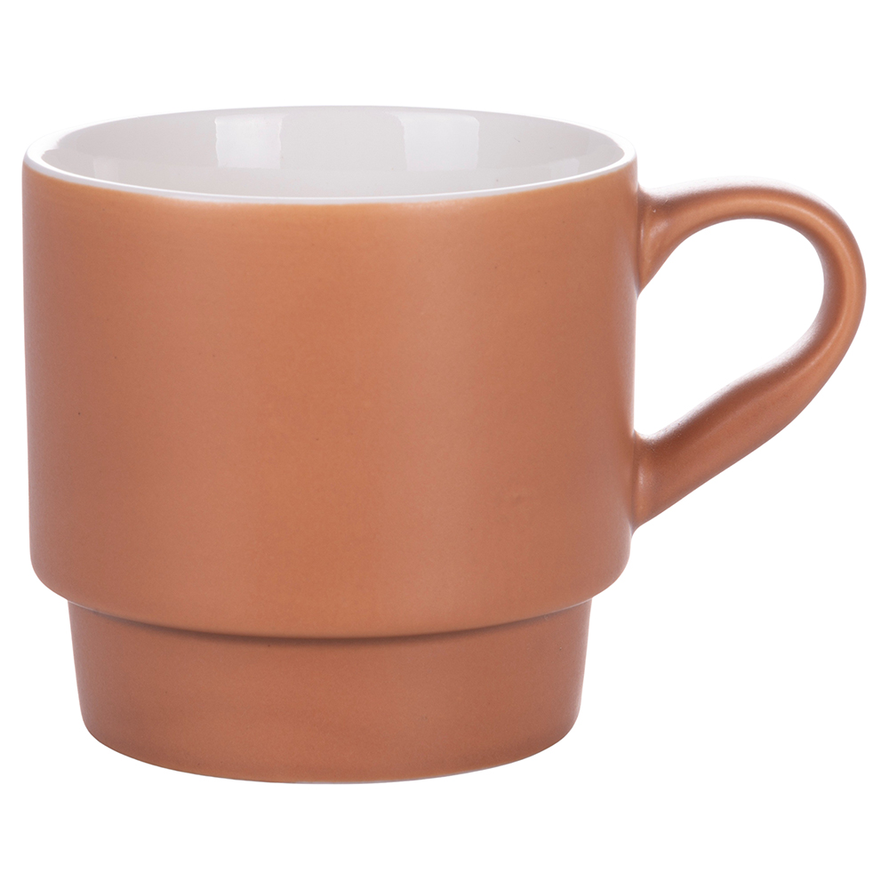 Tazza/Mug 380 ml impilabile, Dulce de leche, Forma