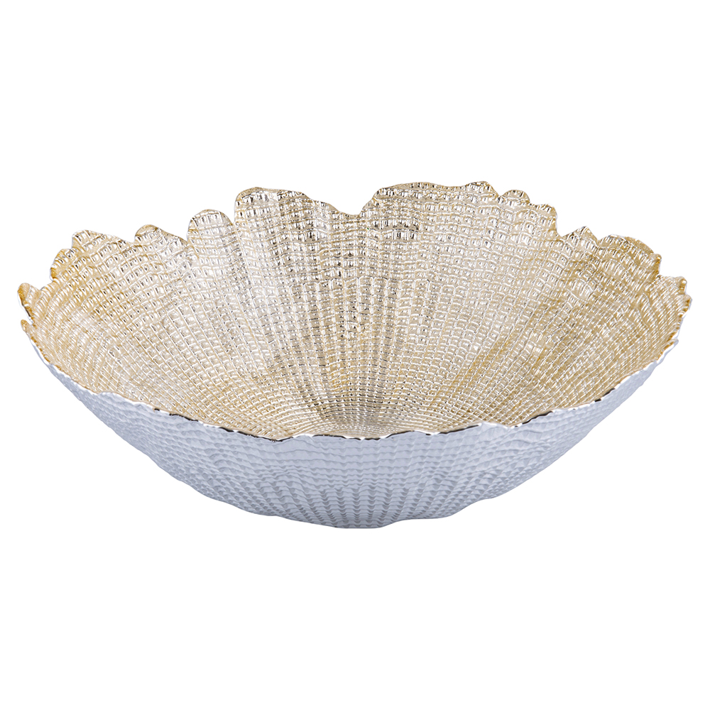 Ciotola 1700 ml champagne, Wavy