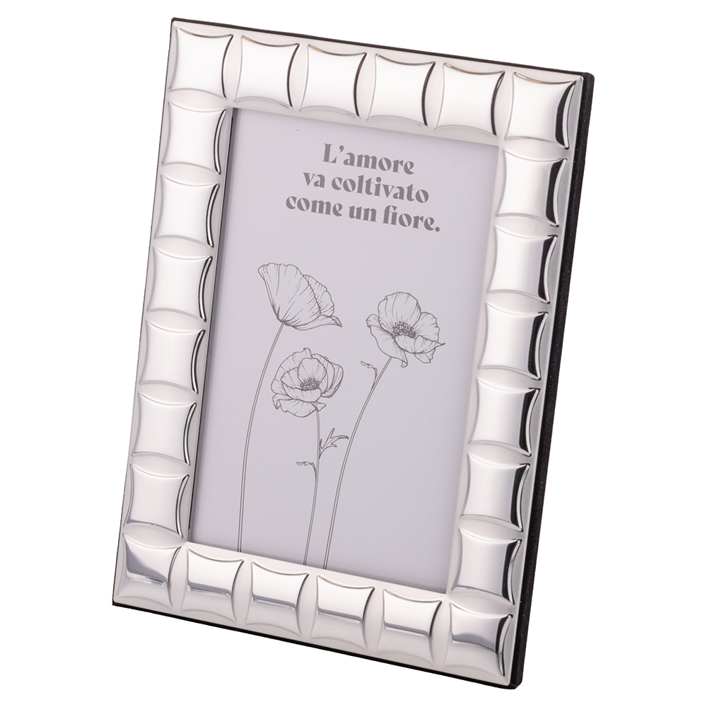 Cornice da tavolo, spazio foto 13x18 cm, silver, Sibilla