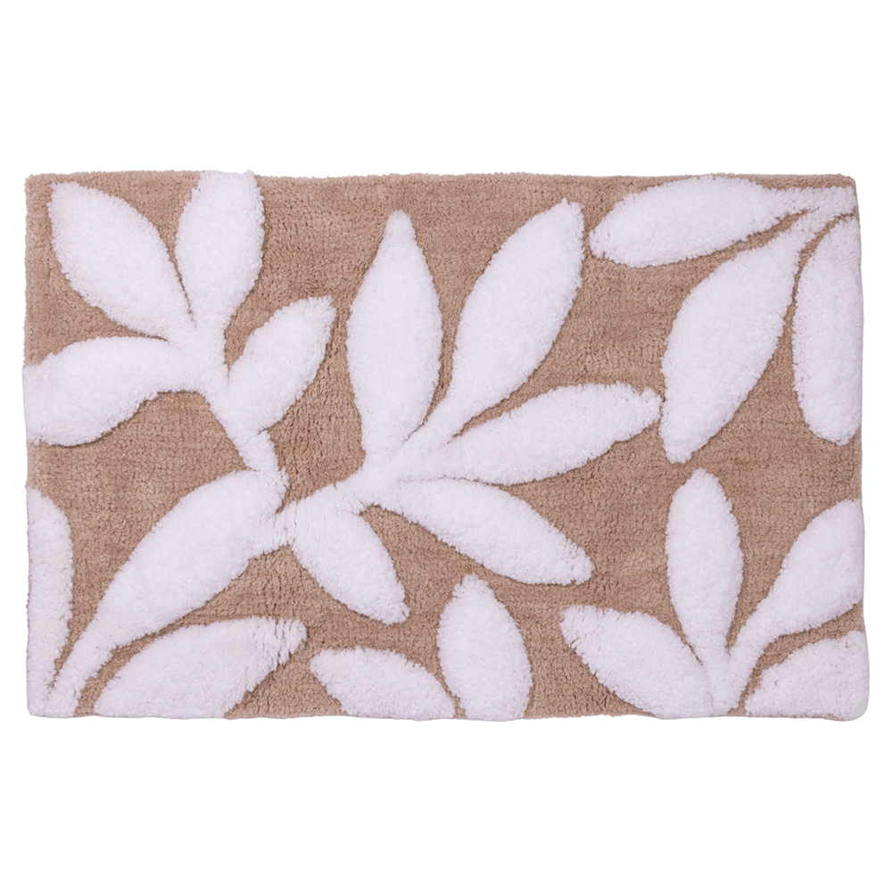 Tappeto bagno nude 50x80 cm in poliestere, Essence