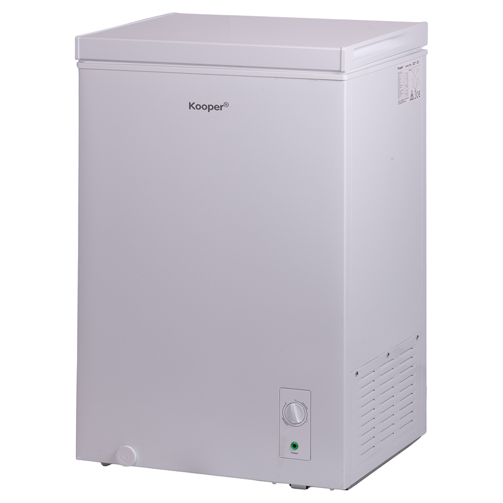 Congelatore a pozzetto 150L, cestello rimovibile, 60x56x85 cm, bianco, Kooper