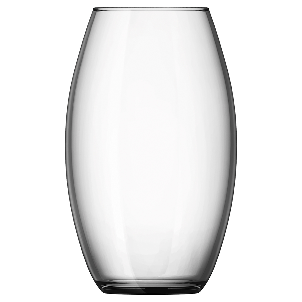 Vaso da fiori in vetro soffiato h.38 cm, Amaryllis Sibilla