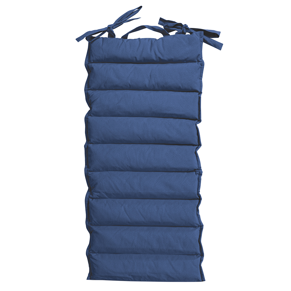 Cuscino outdoor imbottito idrorepellente 45x95 cm, blu, Esté