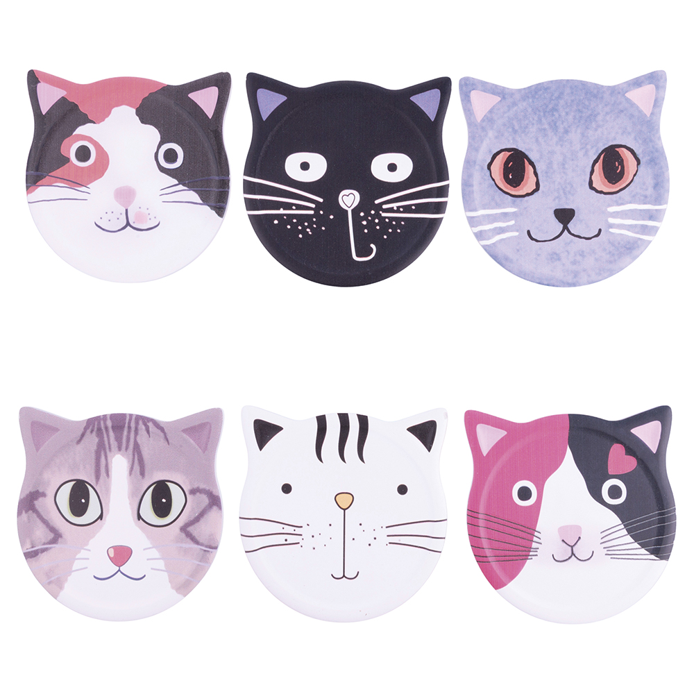 <p>Mattonella decorativa 10,5x10,8 cm, Cats</p>