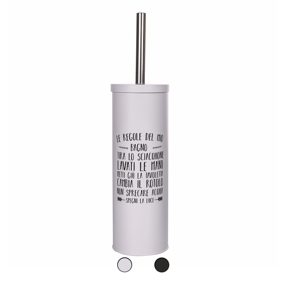 Portascopino per wc, Le regole del bagno Sìordine