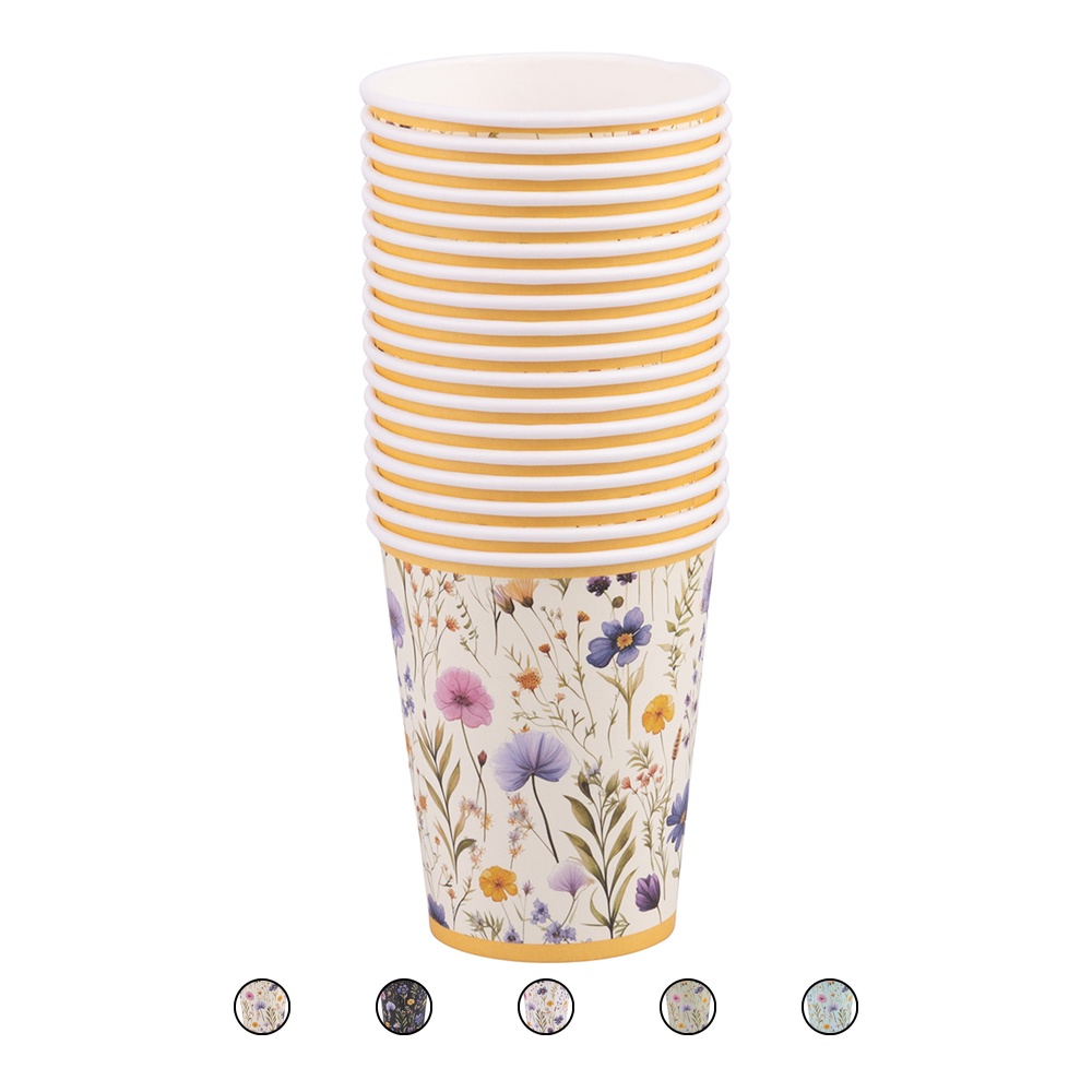 Set 18 bicchieri monouso, Jardin