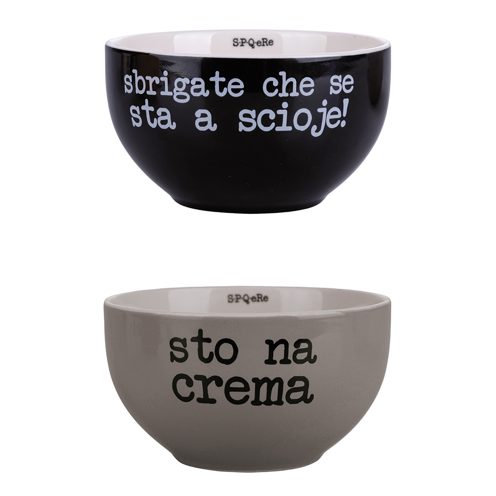 Set 2 ciotole gelato 520 ml, S.P.Q.eRe