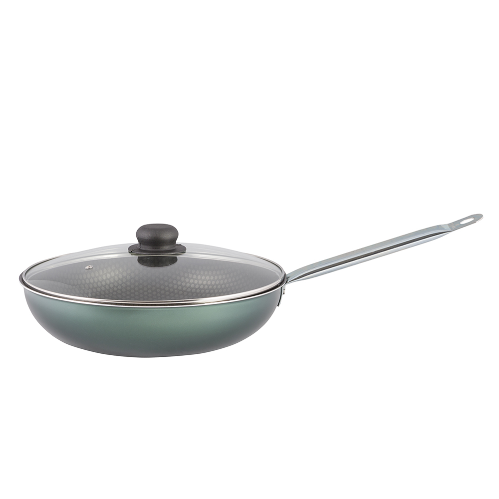 Saltapasta con coperchio Ø32 cm in alluminio, Selva Line