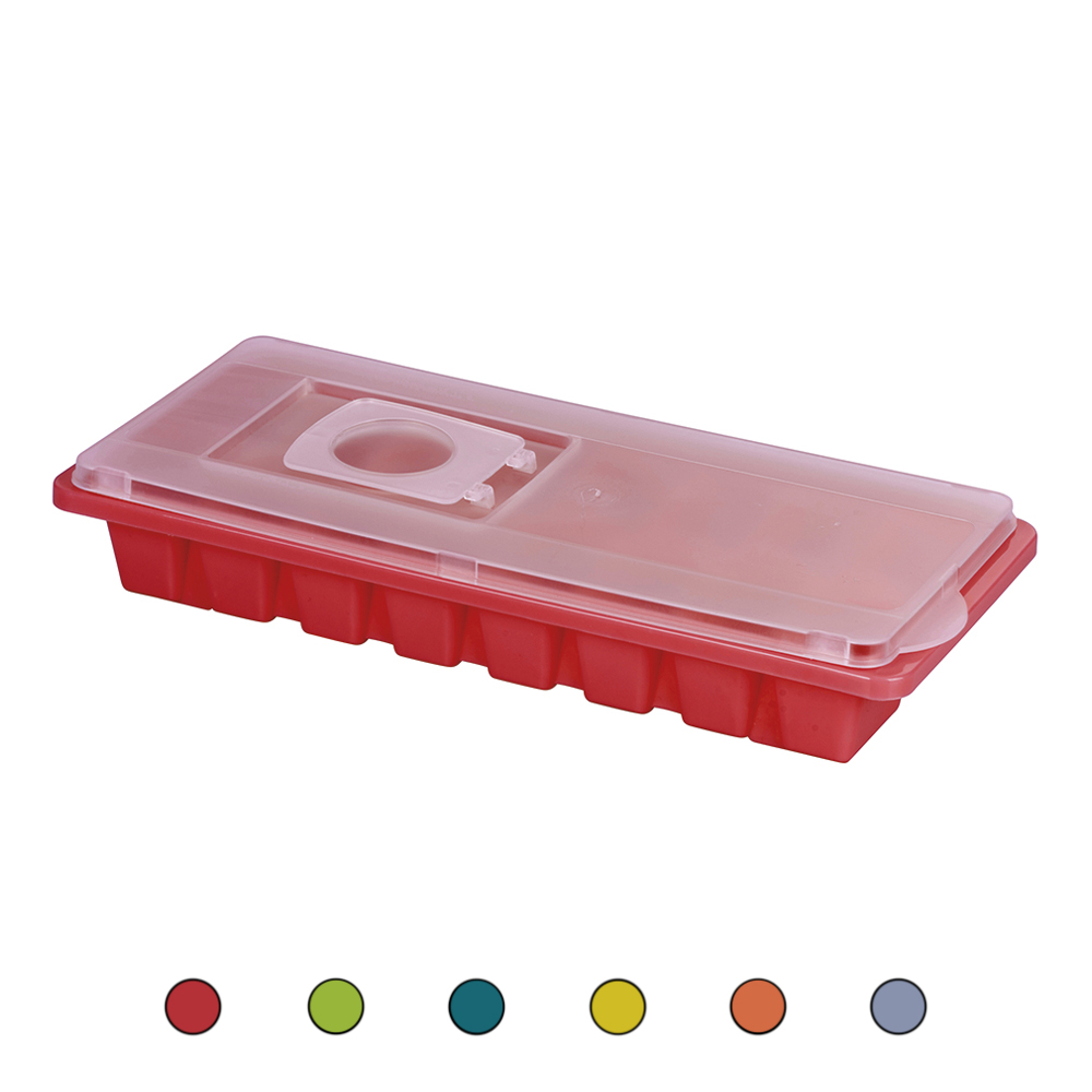 <p>Formaghiaccio con coperchio, 16 slot, SìChef</p>